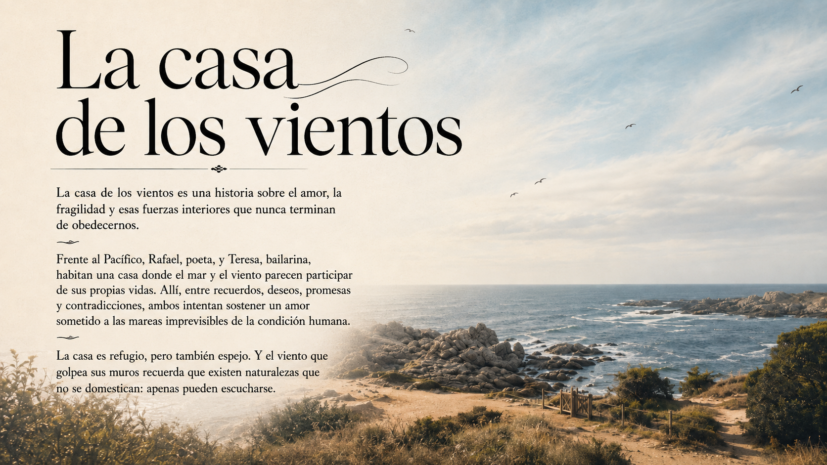 La casa de los vientos Portada del libro La casa de los vientos, de Santiago Alonso.