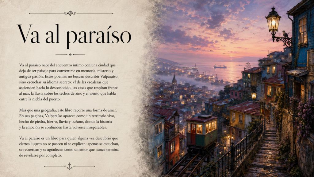 Va al paraíso Portada del libro Va al paraíso, de Santiago Alonso.